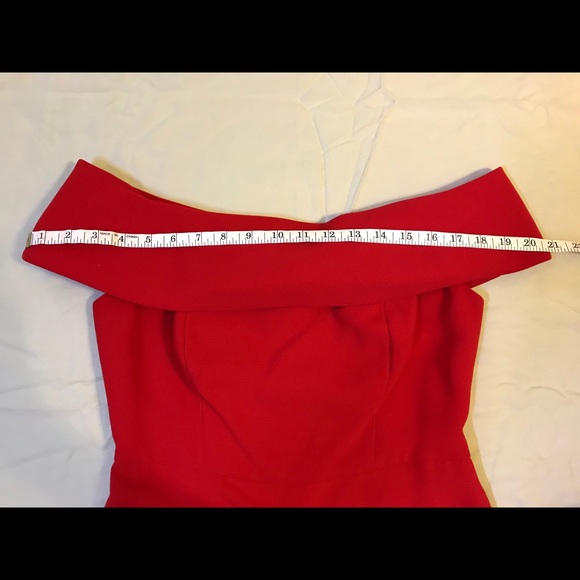 Macy’s Calvin Klein Red Dress - Picture 5 of 8